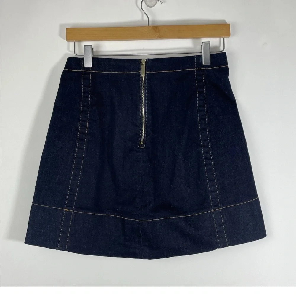 Kate Spade Dark Blue Mini Skirt - Picture 3 of 4